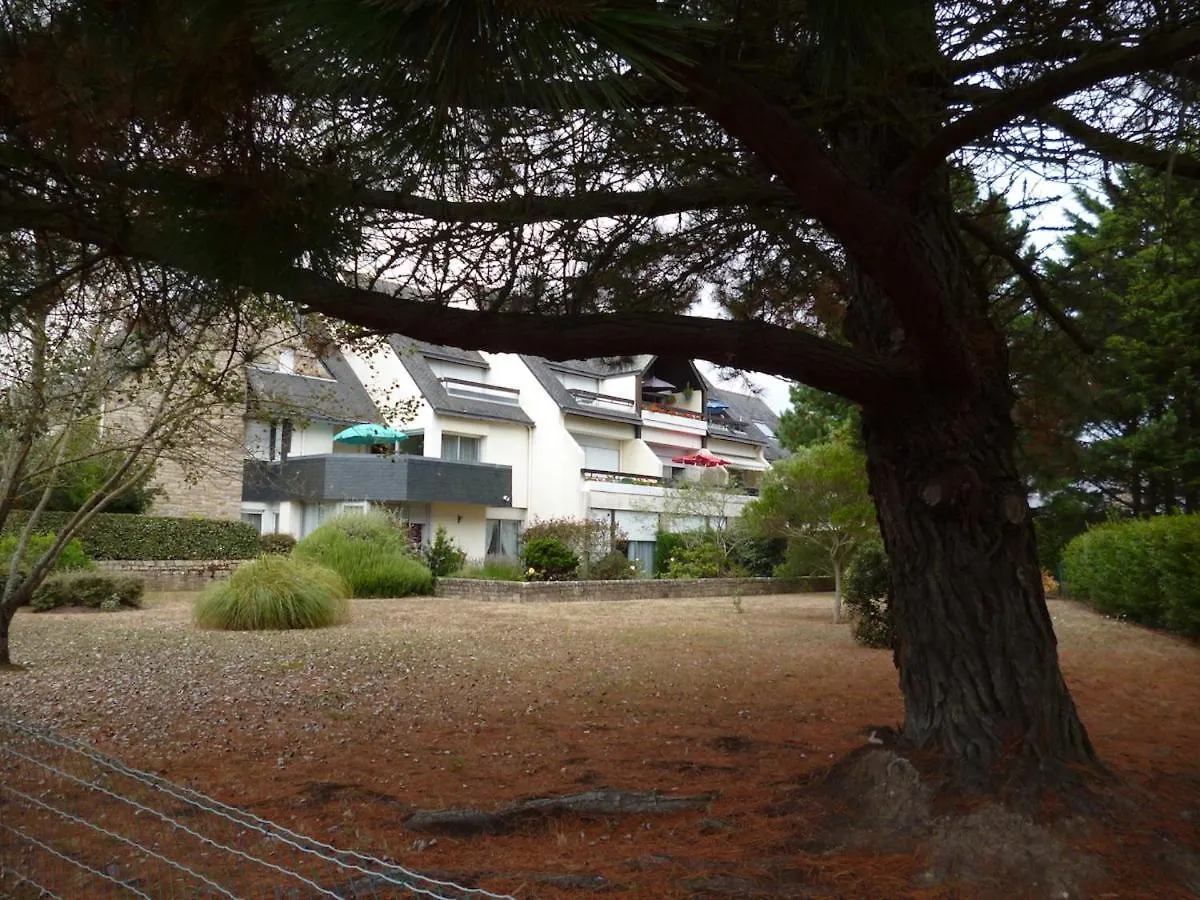 Studio Lumineux Avec Belle Terrasse Sur Espaces Verts, 100M Plage Carnac Lägenhet